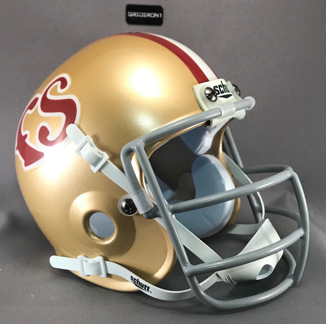 1970 football helmet