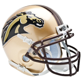 western michigan mini helmet