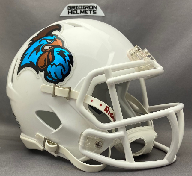 Coastal Carolina Chanticleers Mini Football Helmet (White) - 97