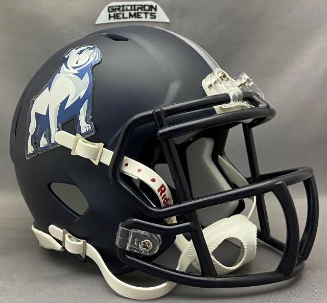 Detroit Tigers Custom Concept Navy Mini Riddell Speed Football