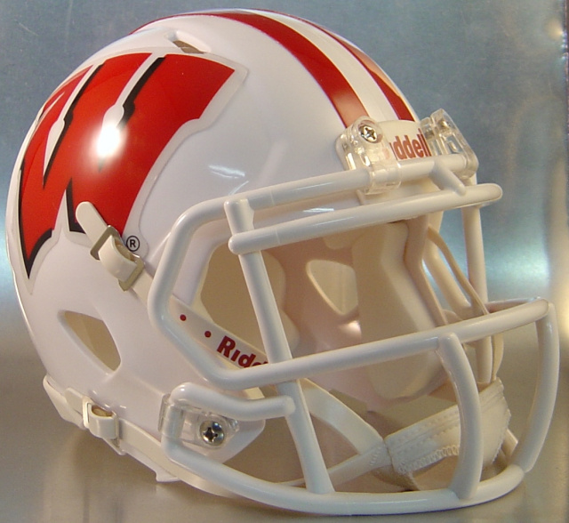 Lids Riddell Wisconsin Badgers Revolution Speed Mini Football Helmet