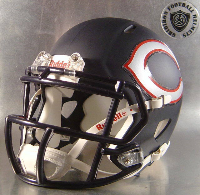 Chicago Bears Navy Mini Helmet