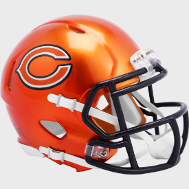 Chicago Bears Riddell Speed Mini Helmet - Flash – Green Gridiron, Inc.