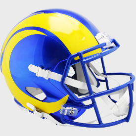 Los Angeles Rams Riddell Speed Authentic Football Helmet 2021-2022