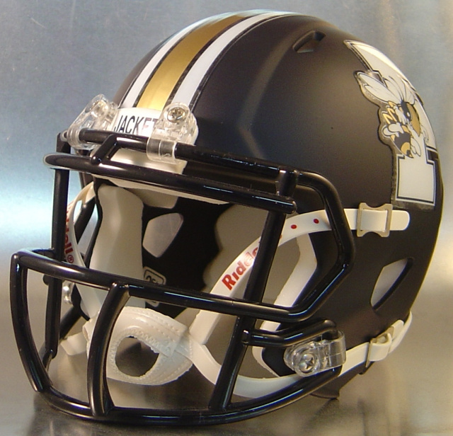 yellow jacket football helmet