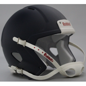 Matte Navy Blue Blank Riddell Revolution SPEED Mini Football Helmet