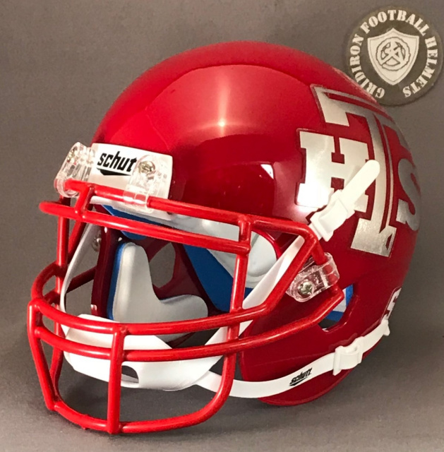 High School Mini football helmets home page