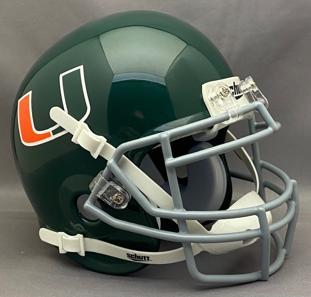 Miami Hurricanes Schutt 1973-1975 (last one)