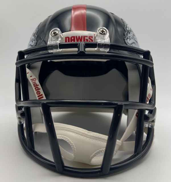 Gardner Webb Bulldogs Gloss Black 2013 - 2015 Riddell Speed