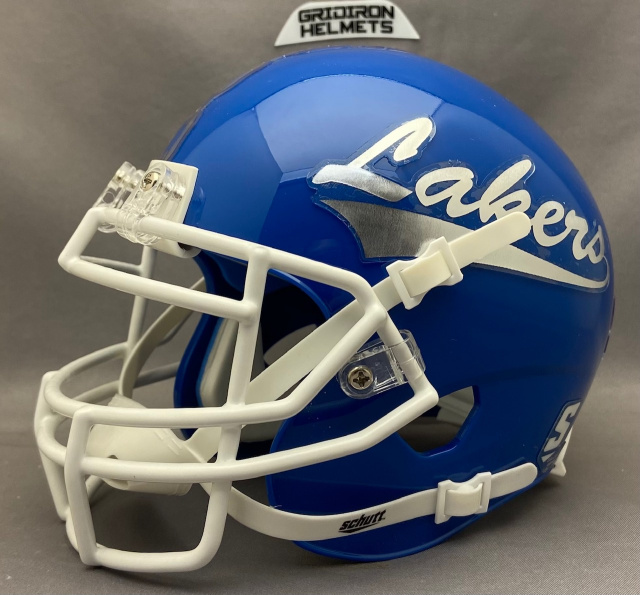 Our Lady of the Lakes School Lakers (MI) 2021 chrome decals Riddell Speed